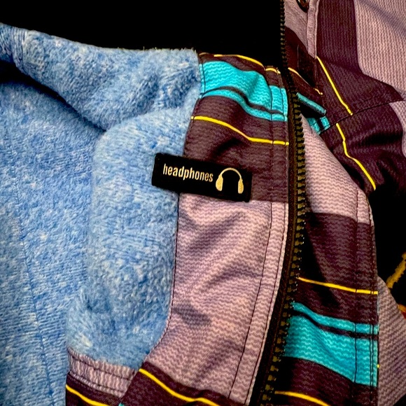 Ripzone Mens Winter Jacket Size Medium Hooded Waterproof Vented Taped Seam - Picture 4 of 13